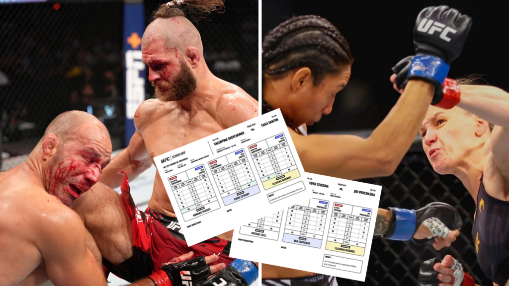 Karty punktowe z walk mistrzowskich UFC 275 – mogą Was zaskoczyć