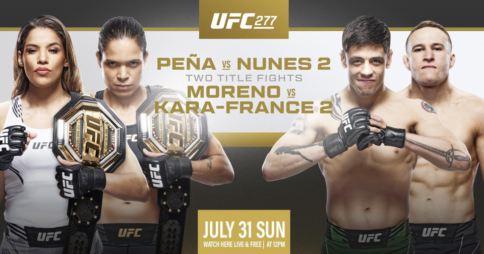 UFC 277: Pena vs. Nunes – karta walk. Gdzie i jak oglądać?
