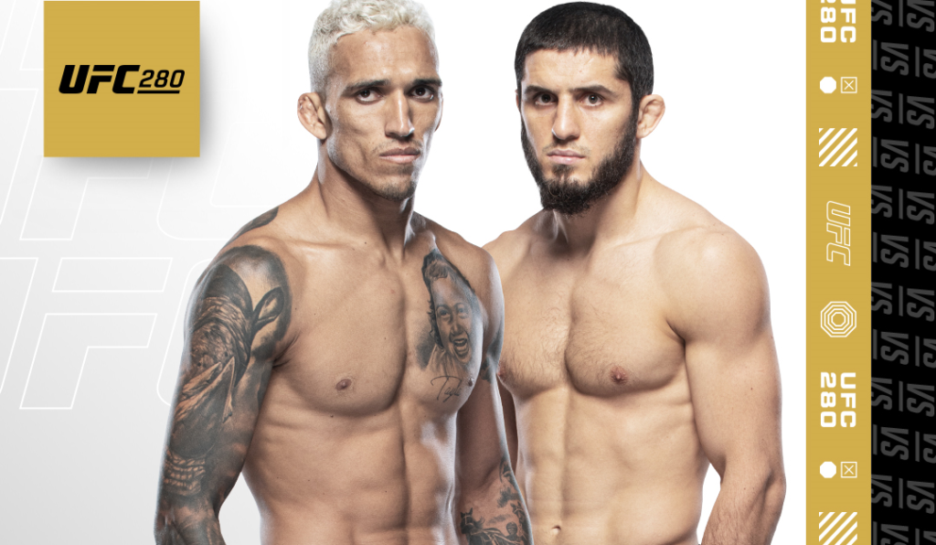 Charles Oliveira vs. Islam Makhachev na UFC 280 w Abu Dhabi