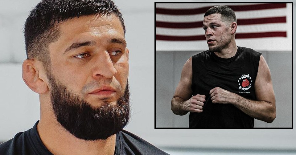 „Zamierzam zająć się jego pogrzebem w UFC” – Khamzat Chimaev po ogłoszeniu walki z Diazem