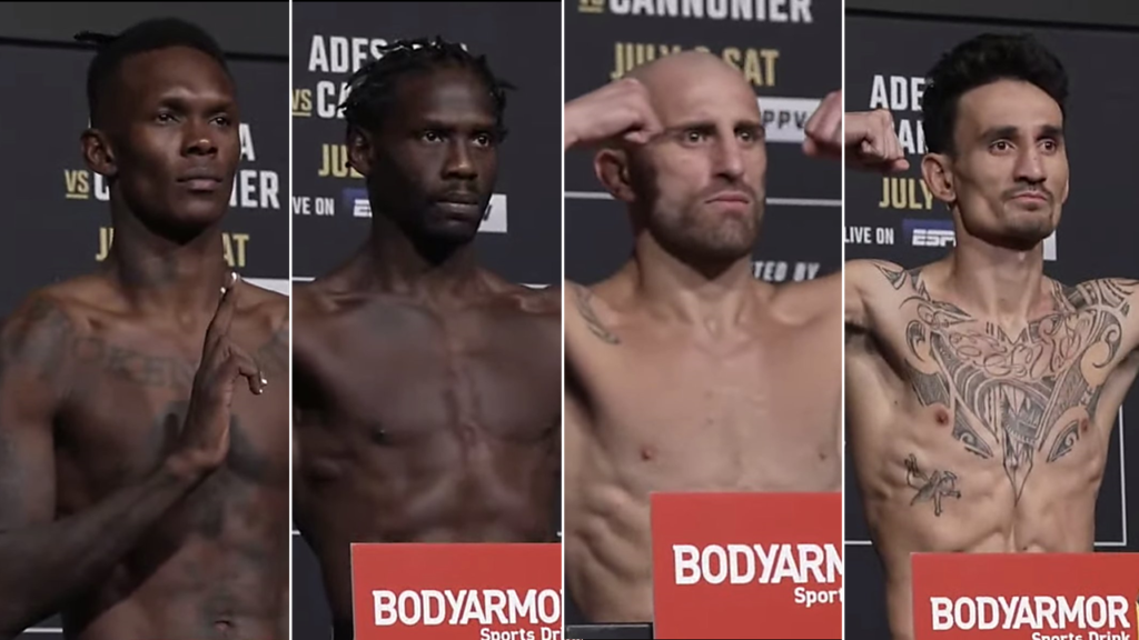 UFC 276: Adesanya vs. Cannonier – wyniki ważenia. Obie mistrzowskie walki bezpieczne