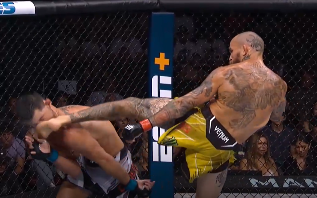 UFC San Diego: Marlon Vera zmiażdżył Cruzowi nos i brutalnie go znokautował! [WIDEO]
