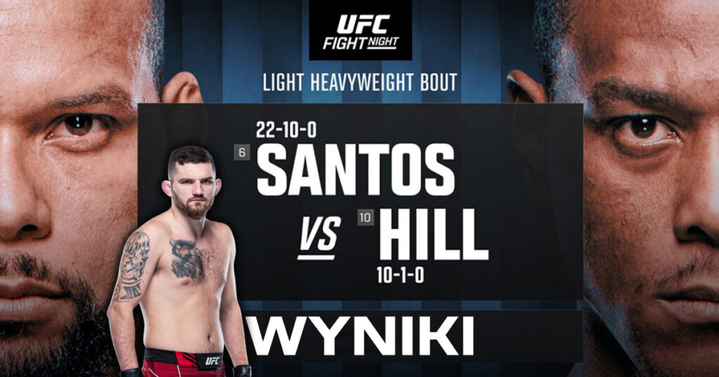 UFC Vegas 59: Santos vs. Hill – wyniki gali z udziałem Oleksiejczuka. Wszystkie pojedynki rozstrzygnięte przed czasem!