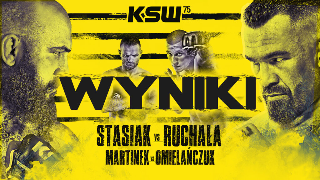 KSW 75: Stasiak vs. Ruchała – wyniki