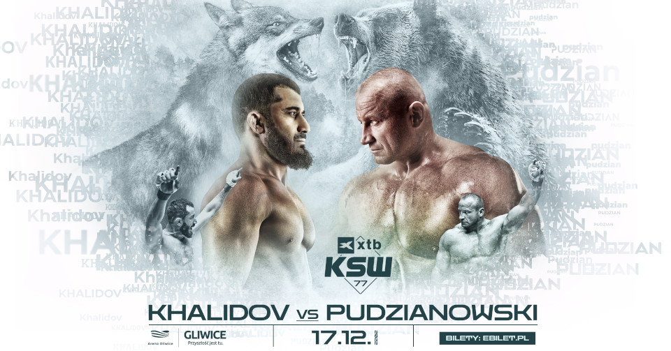 Pudzianowski vs. Khalidov – starcie legend walką wieczoru XTB KSW 77!