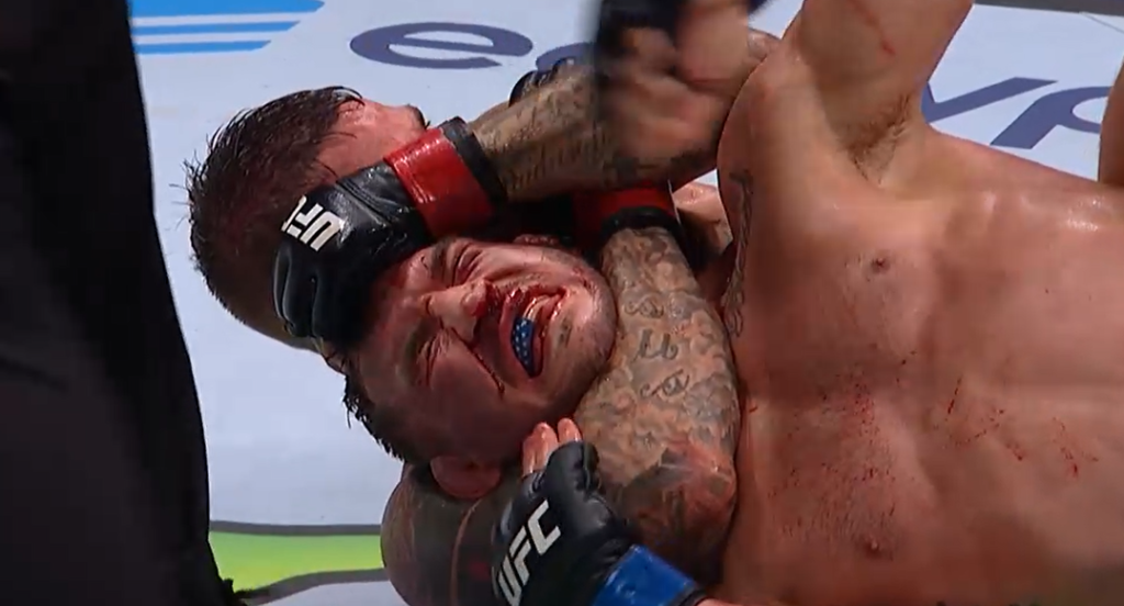 UFC 281: Dustin Poirier udusił Michaela Chandlera po wojnie! [WIDEO]