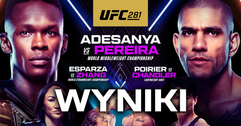 UFC 281: Adesanya vs. Pereira – wyniki gali z udziałem Kowalkiewicz. Dwa pasy zmieniają właścicieli