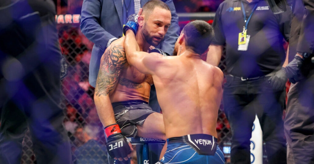 „Kim k*rwa jestem, by narzekać?” – Frankie Edgar podsumowuje przegraną w pożegnalnej walce na UFC 281