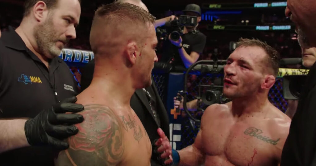 Dustin Poirier wściekły na nieczyste zagrywki Chandlera – kulisy gali UFC 281 [WIDEO]