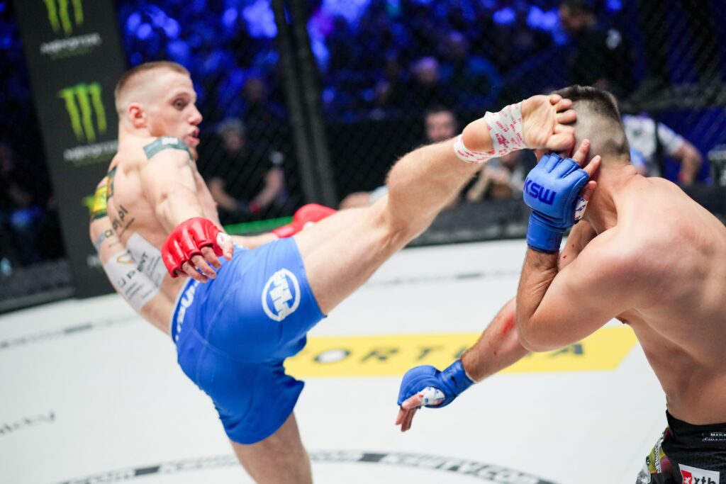 XTB KSW 77: Gnidko się nie zatrzymuje, w 38 sekund nokautuje wysokim kopnięciem Madalina Pirvulescu [WIDEO]