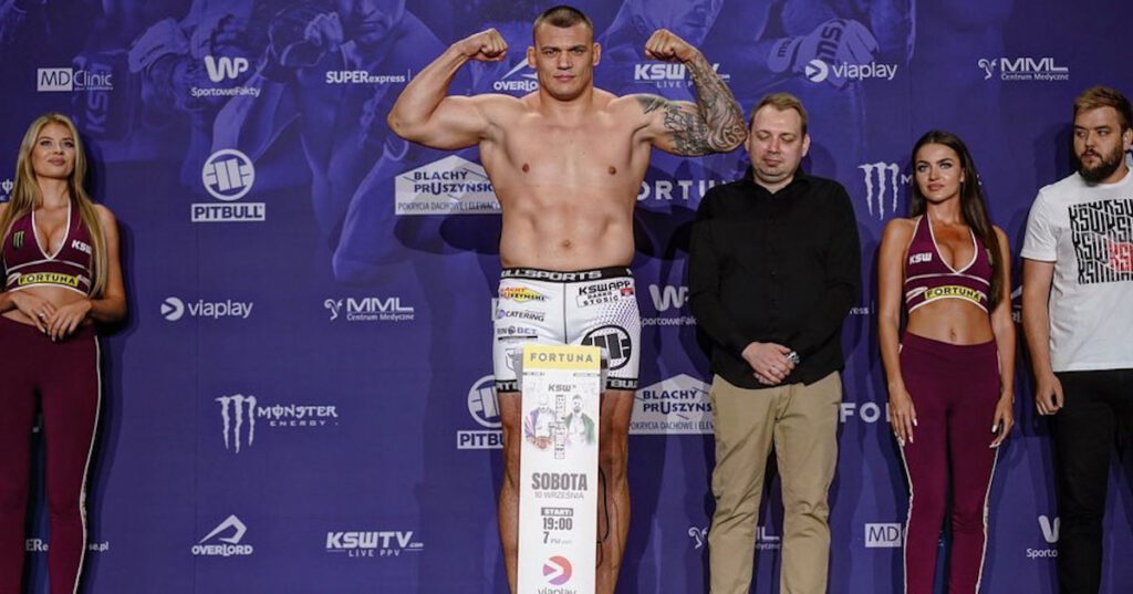 Topowy zawodnik wagi ciężkiej, Darko Stosic, wystąpi na KSW 79