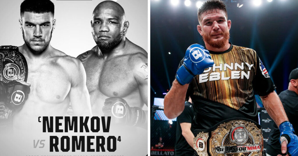 Nemkov vs. Romero wypada z rozpiski Bellator 290. Starcie Eblena z Tokovem nowym co-main eventem