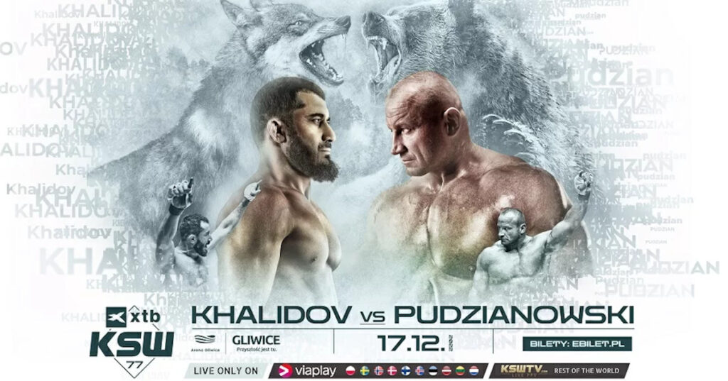 XTB KSW 77: Khalidov vs. Pudzianowski – karta walk. Gdzie i jak oglądać?