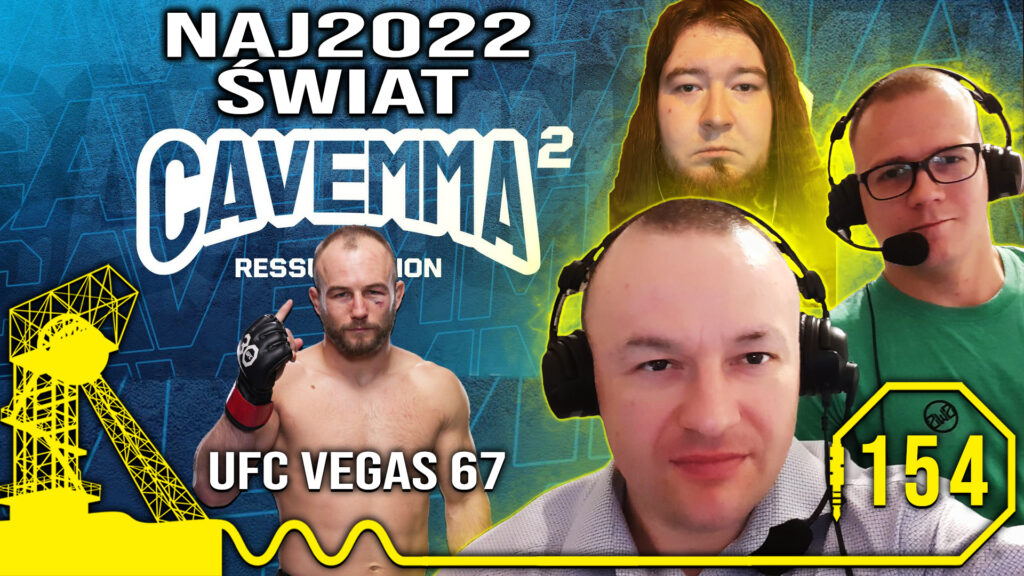 MMA Śląskim Okiem #154 | Rębecki udanie debiutuje w UFC | CAVE MMA 2 | NAJ 2022 Świat [PODCAST]