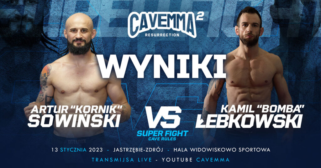 CaveMMA 2 – wyniki. Sowiński i Kowalski wracają z tarczą