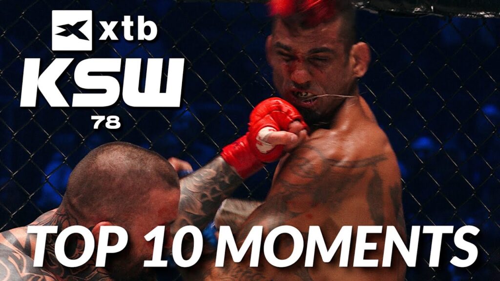 Widowiskowe akcje i skończenia – TOP 10 najlepszych momentów z gali XTB KSW 78 [WIDEO]