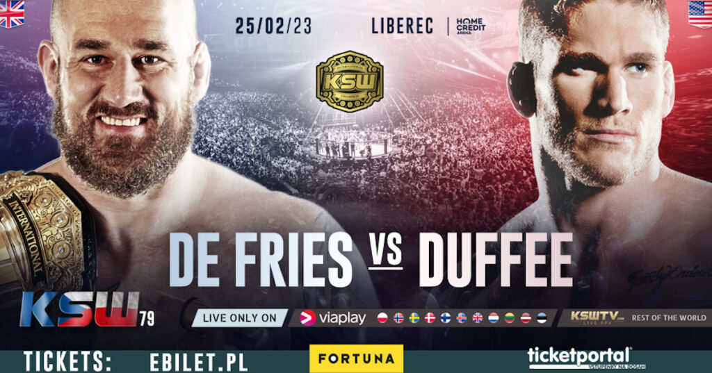 Todd Duffee rywalem Phila De Friesa w mistrzowskiej walce na KSW 79