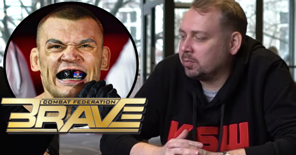 „Zgoda jest jednorazowa” – dyrektor sportowy KSW o wypożyczeniu Stosica do BRAVE CF