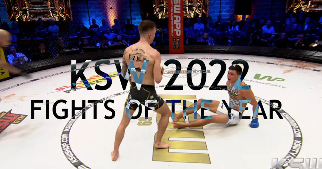 Najlepsze walki w klatce KSW w 2022 roku [WIDEO]