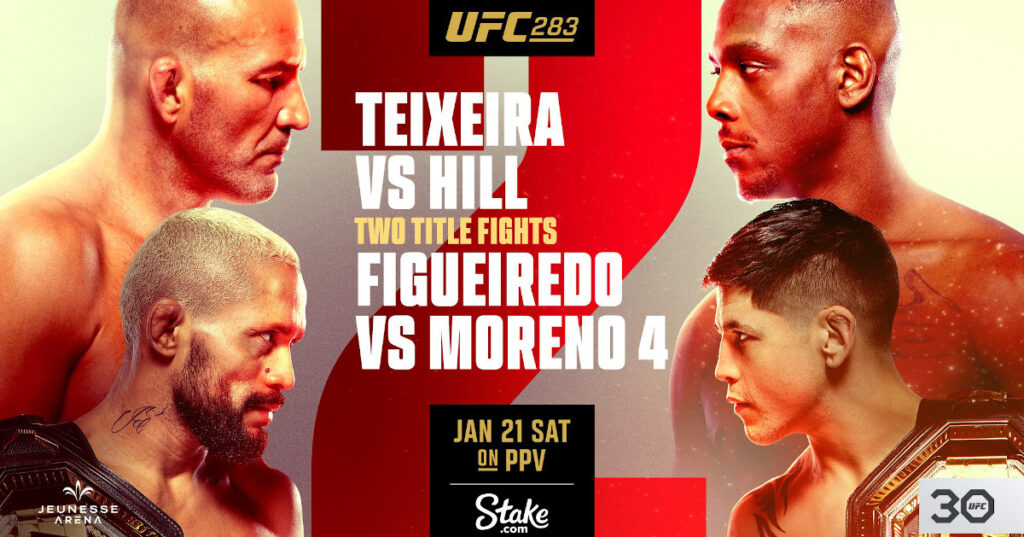 UFC 283: Teixeira vs. Hill – karta walk. Gdzie i jak oglądać?