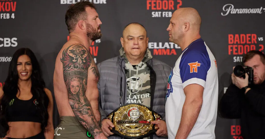 Bellator 290: Bader vs. Emelianenko 2 – wyniki ważenia