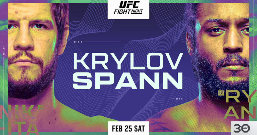 UFC Vegas 70: Krylov vs. Spann – karta walk. Gdzie i jak oglądać?