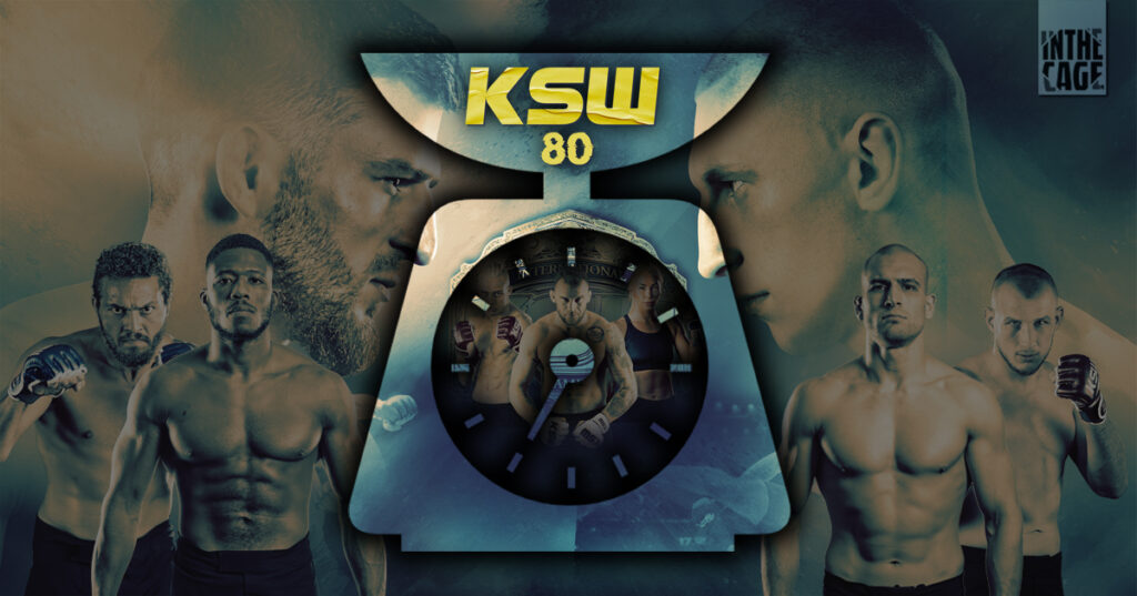 KSW 80 – wyniki ważenia