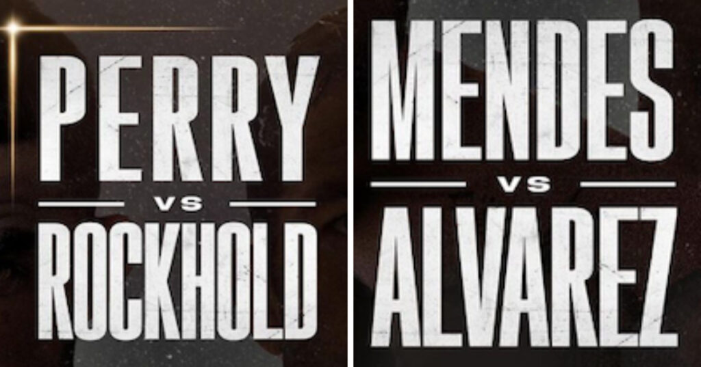 Rockhold vs. Perry i Mendes vs. Alvarez dodane do rozpiski kwietniowego BKFC