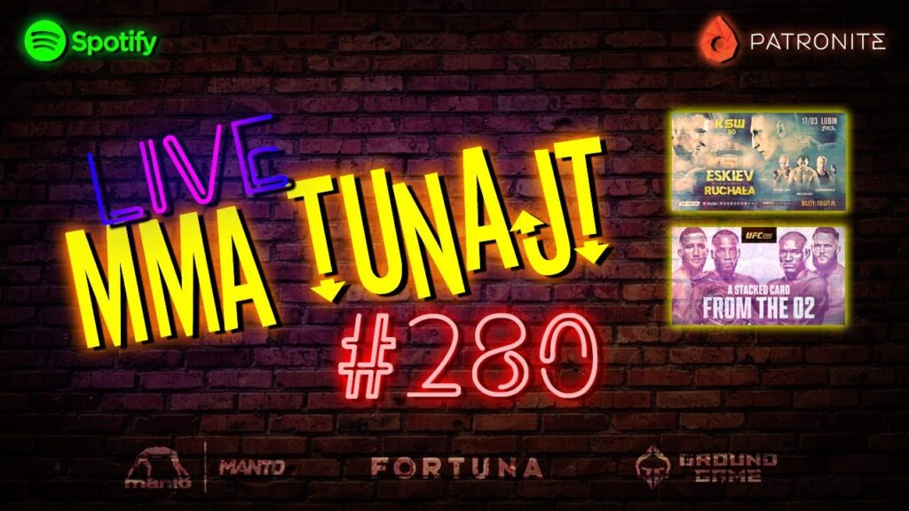 MMA TuNajt #280 – podsumowanie KSW 80 i UFC 286 | Byli mistrzowie KSW poza organizacją [PODCAST]