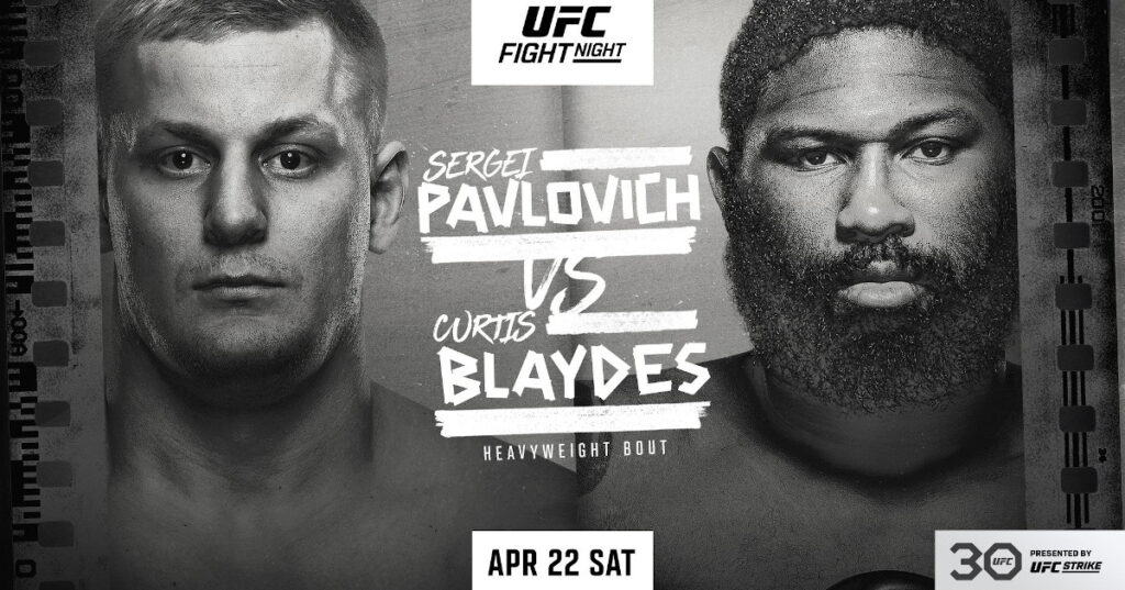 UFC Vegas 71: Pavlovich vs. Blaydes – karta walk. Gdzie i jak oglądać?