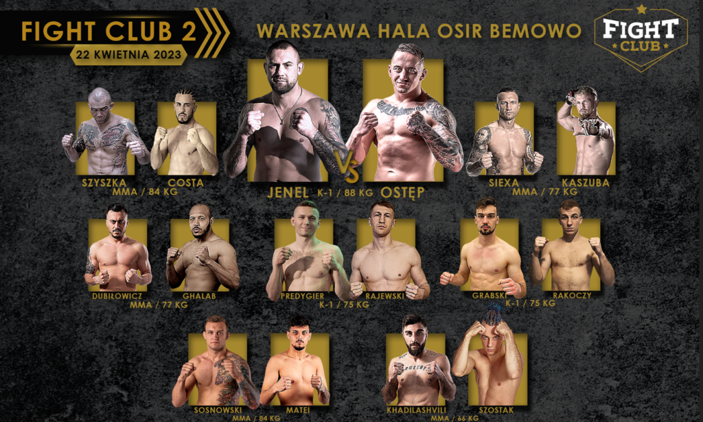 Fight Club 2 – karta walk. Oglądaj w PPV!