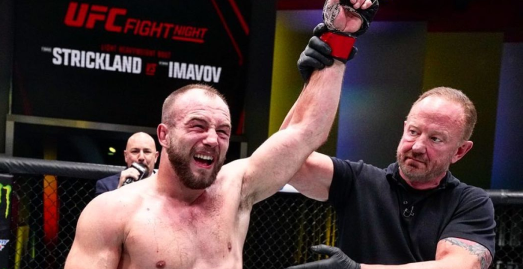 Mateusz Rębecki w czerwcu stoczy kolejną walkę dla UFC