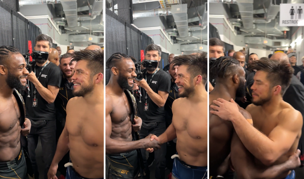 Sterling i Cejudo oddają sobie szacunek po UFC 288 [WIDEO]