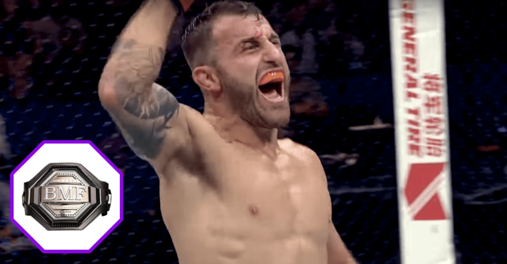 Alexander Volkanovski chce walki o pas BMF