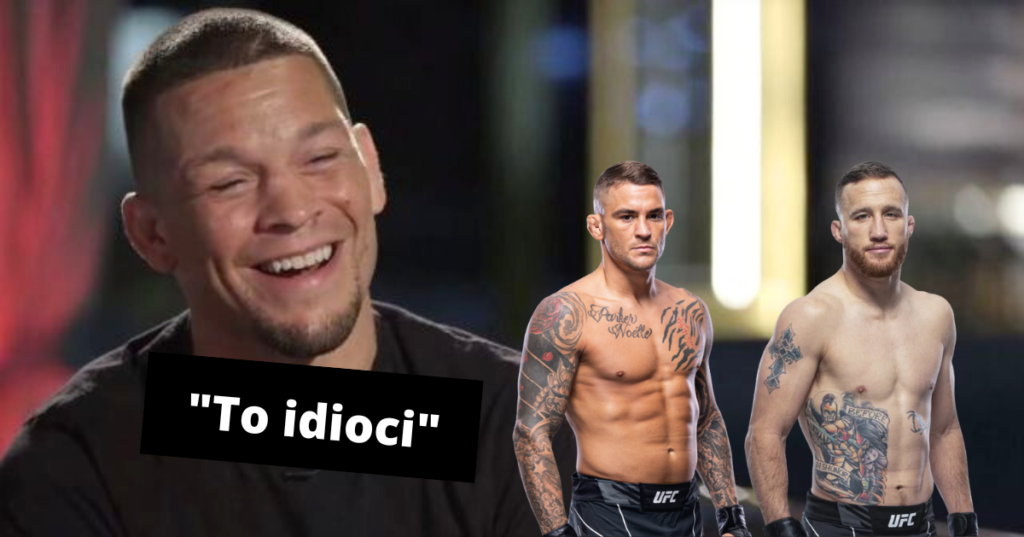 Diaz wyśmiewa stawkę walki Poirier vs. Gaethje