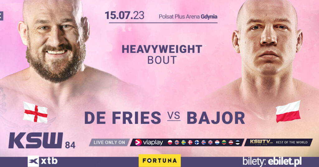 De Fries vs. Bajor walką wieczoru KSW 84!