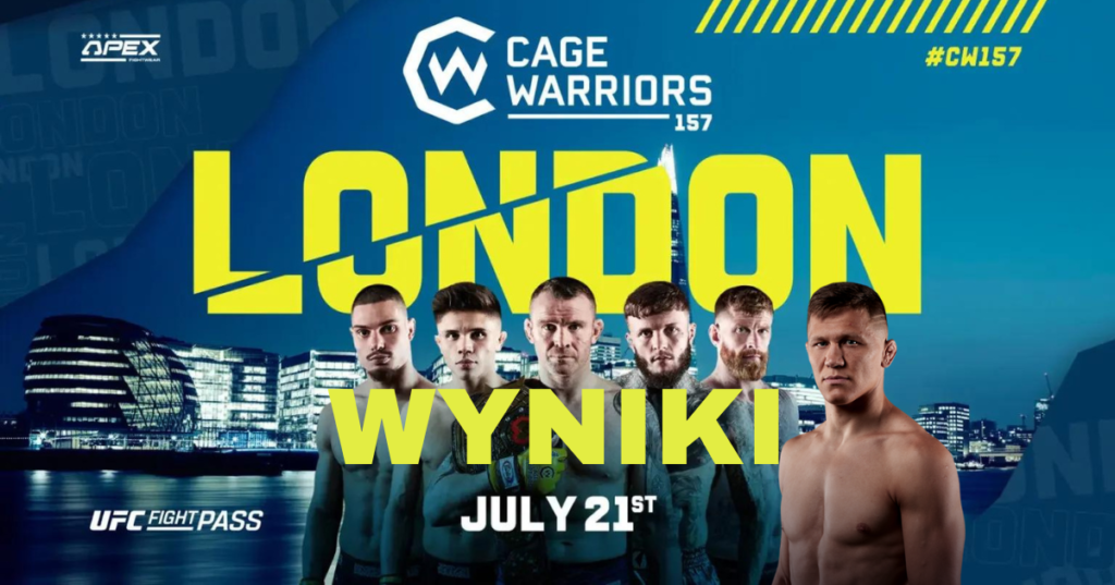 Cage Warriors 157 – wyniki gali z udziałem Skibińskiego