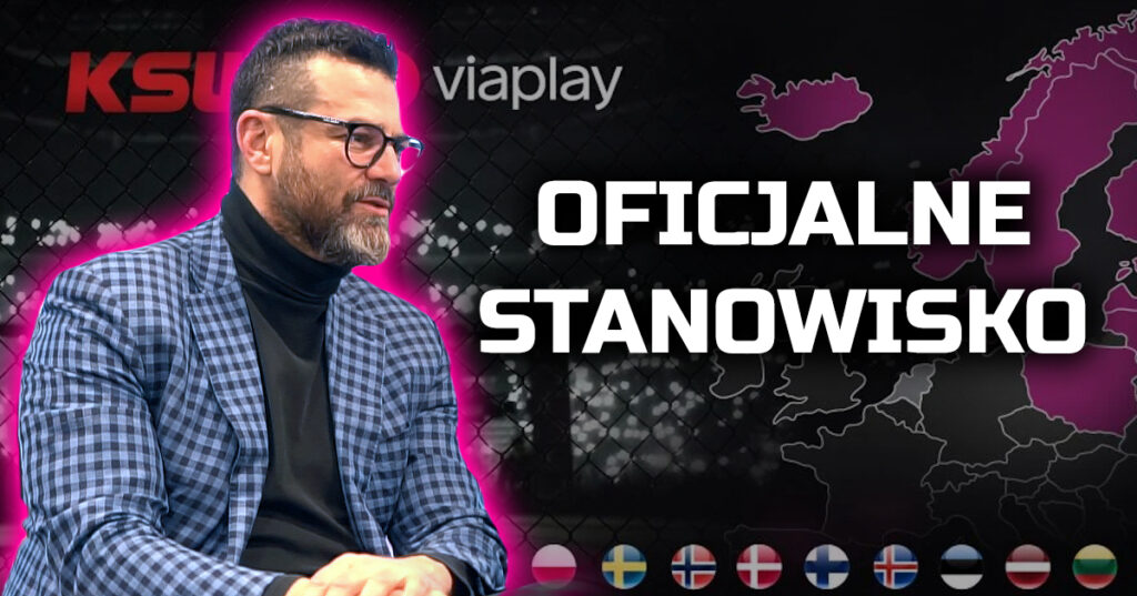 Oficjalne stanowisko KSW ws. wycofania się ViaPlay z Polski