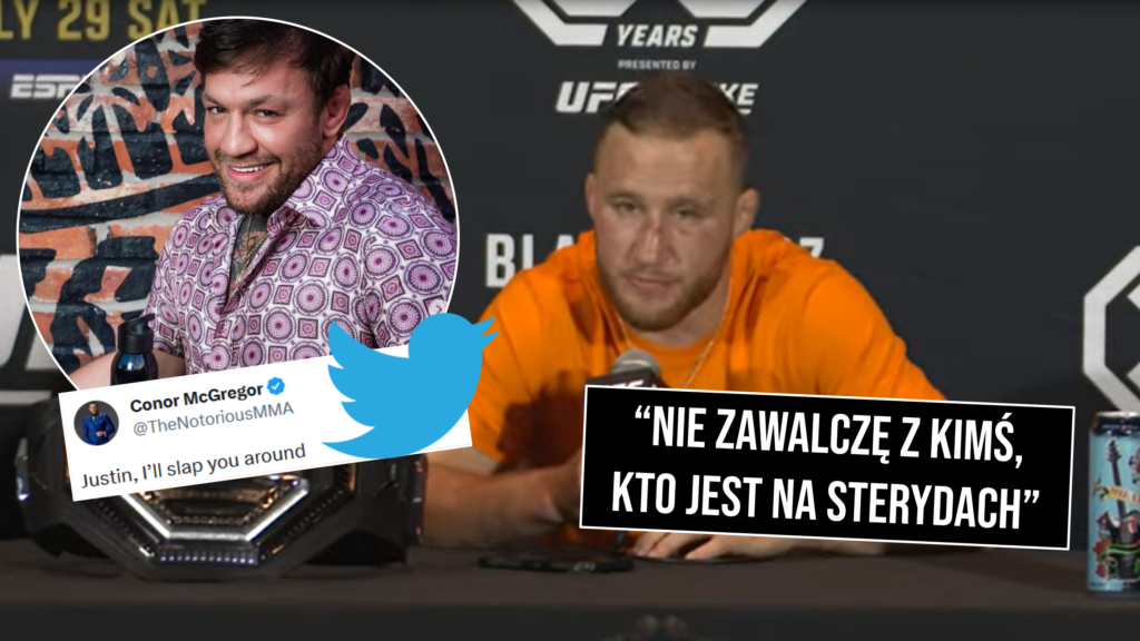 McGregor drwi z wygranej Gaethje, Amerykanin odpowiada