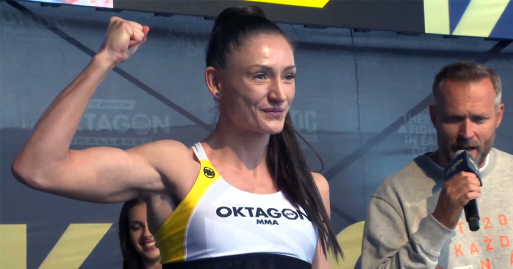 Róża Gumienna wygrywa na Oktagon MMA 45: Special