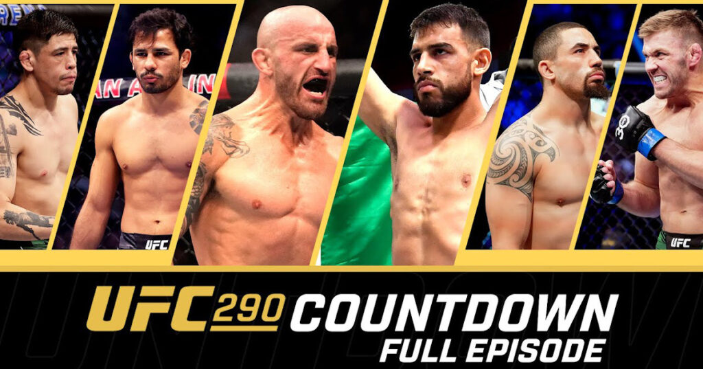 Odliczanie przed galą UFC 290 [WIDEO]