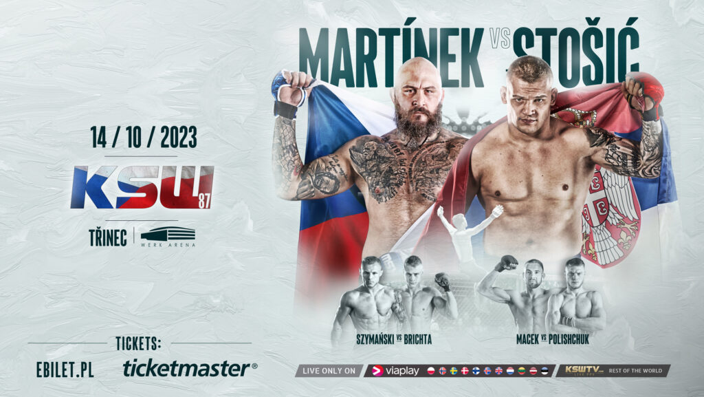 KSW wraca do Czech! Martinek vs. Stosic w walce wieczoru październikowej gali