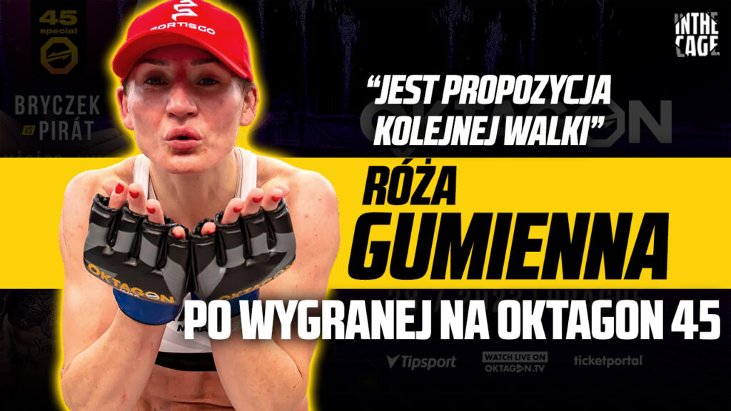 Róża Gumienna na gorąco po wygranej na OKTAGON 45: „Sporo osób się nabrało” [WYWIAD]