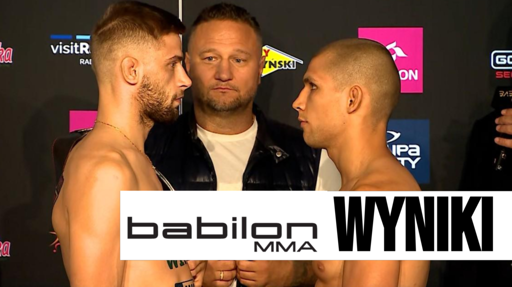 Babilon MMA 39 – wyniki. Rakowicz odebrał pas Kacprzakowi