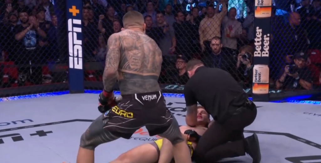 UFC 293: Pedro ciężko nokautuje Turkalja [WIDEO]