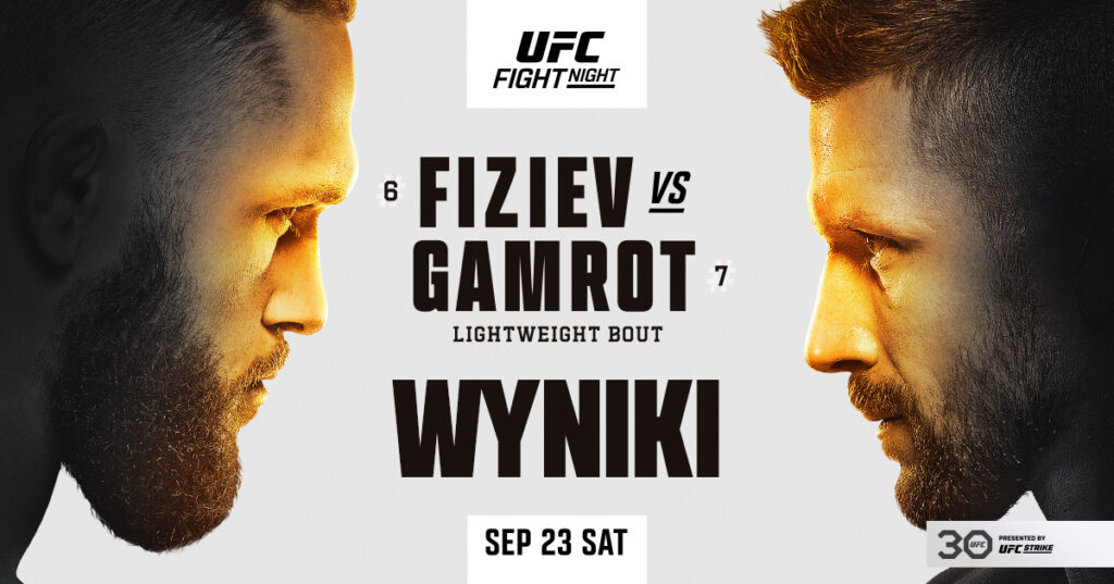 UFC Vegas 79: Fiziev vs. Gamrot – wyniki gali. Polak zwycięża!