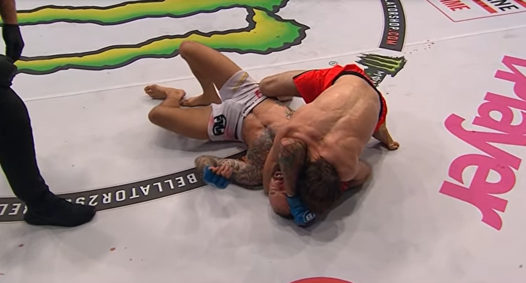 Piotr Niedzielski poddany na Bellator 299 [WIDEO]