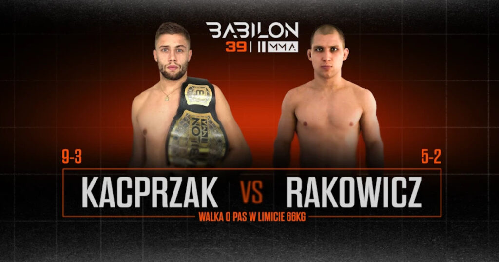 Babilon MMA 39 – karta walk. Gdzie i jak oglądać?