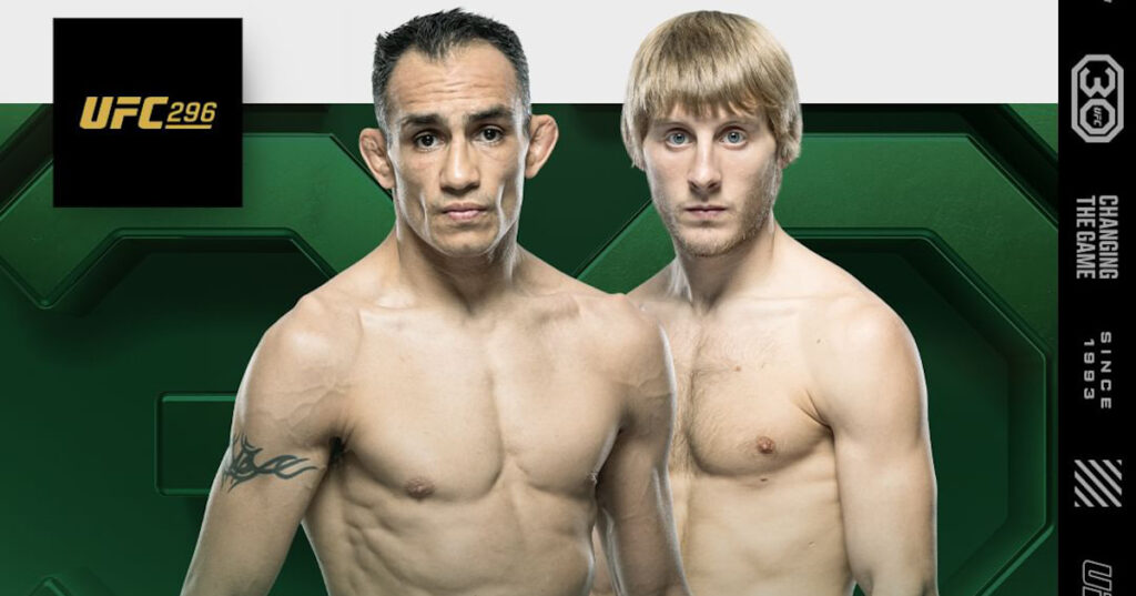 Ferguson vs. Pimblett wzbogaca rozpiskę UFC 296