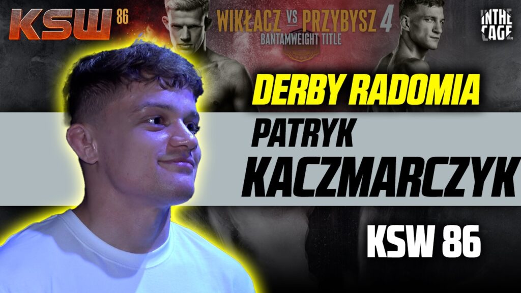 Patryk KACZMARCZYK o walce z Rutkiem: „Nie wiem czy Radom mógł sobie wymarzyć lepszy pojedynek” [WYWIAD]